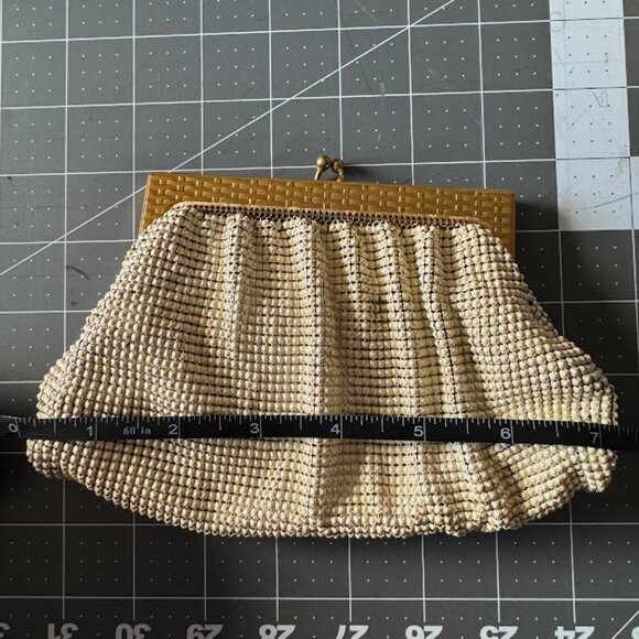 Vintage Mesh Whiting and Davis Small Clutch - Picture 8 of 12